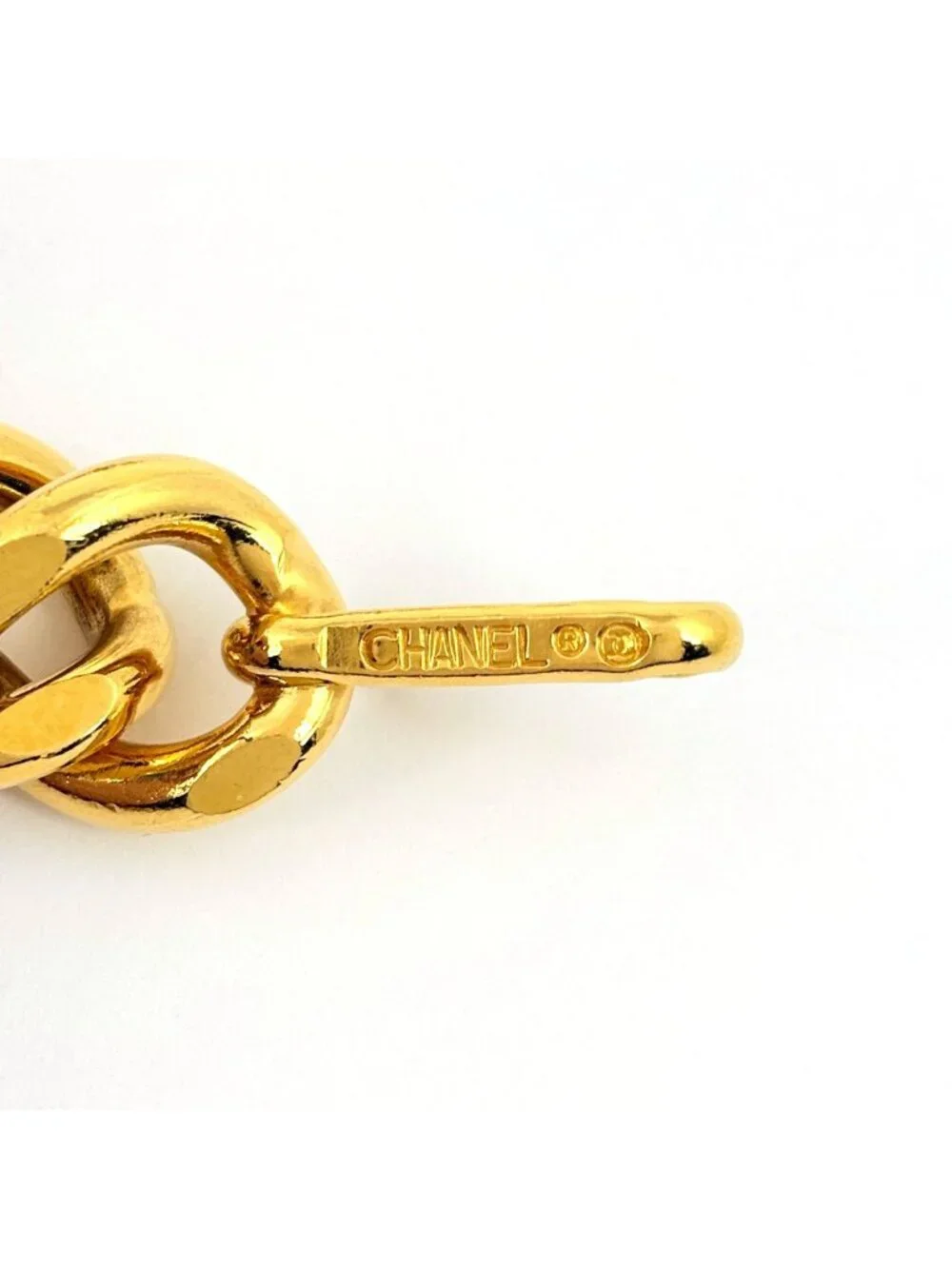 Chanel Belt CC Logo 31 Rue Cambon Gold Plated